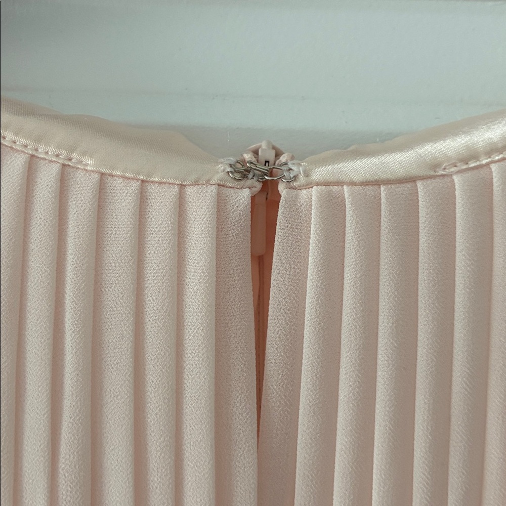 NWT Rare Ted Baker London Size 1 (US 4) Maxi Cape-Back Sweetheart Neckline Dress - Picture 8 of 10